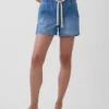 Pantalones cortos de mezclilla de 4"