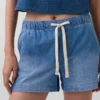 Pantalones cortos de mezclilla de 4"
