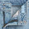 Pantalones cortos de mezclilla de talle bajo para niños