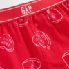 Pantalones cortos de pijama de franela reciclada para niños