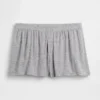 Pantalones cortos de pijama de modal acanalado ultra suaves