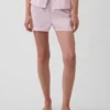 Pantalones cortos de pijama de popelín