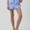 Pantalones cortos de pijama de popelín