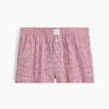 Pantalones cortos de pijama de popelín