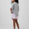 Pantalones cortos de pijama de popelín reciclado para niños