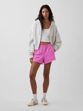 Pantalones cortos de punto con diseño de delfines de 3"