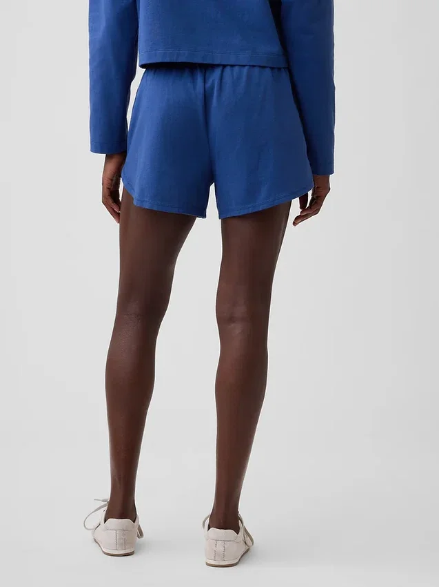 Pantalones cortos de punto con diseño de delfines de 3"