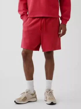 Pantalones cortos de sudadera de felpa francesa gruesa para adultos