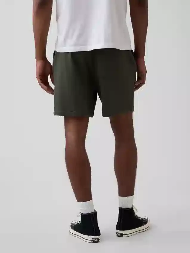 Pantalones cortos de sudadera de felpa francesa gruesa para adultos