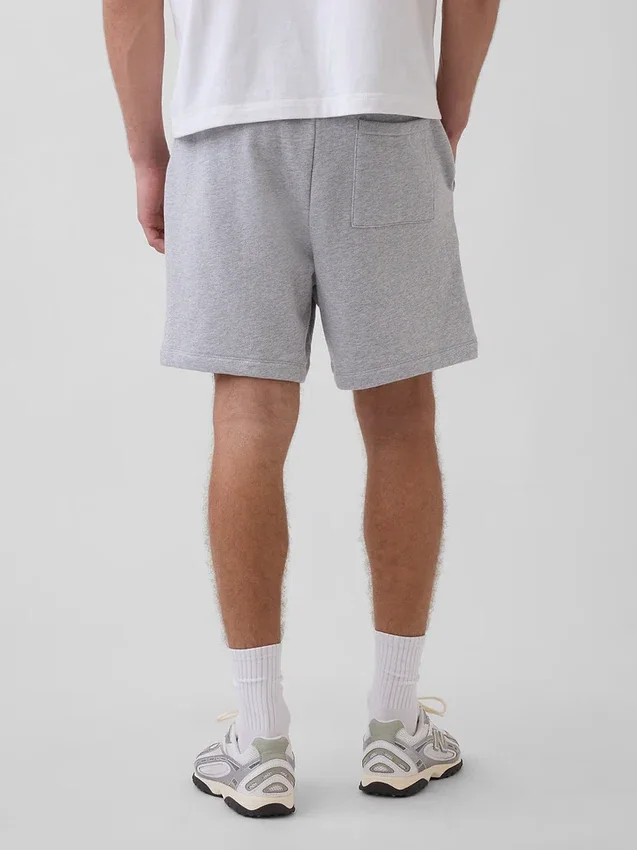 Pantalones cortos de sudadera de felpa francesa gruesa para adultos