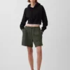 Pantalones cortos de sudadera de felpa francesa gruesa para adultos