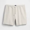 Pantalones cortos de sudadera de felpa francesa gruesa para adultos