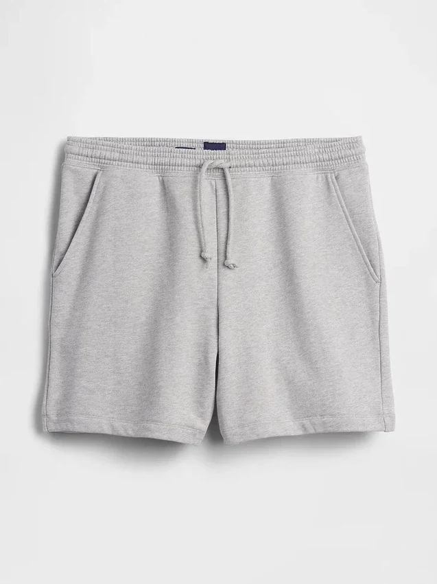 Pantalones cortos de sudadera de felpa francesa gruesa para adultos