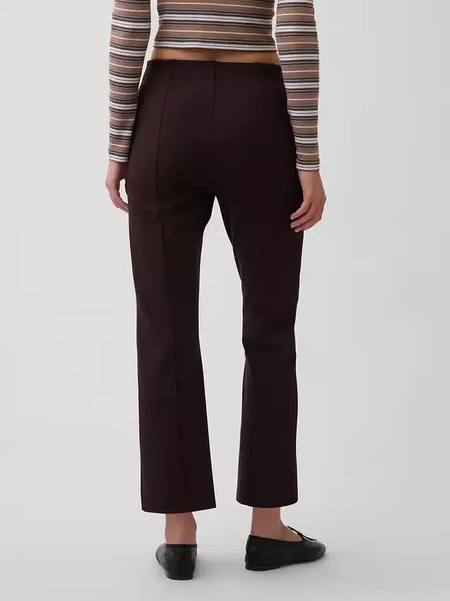 Pantalones cortos de talle alto de doble tejido