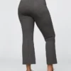Pantalones cortos de talle alto de doble tejido