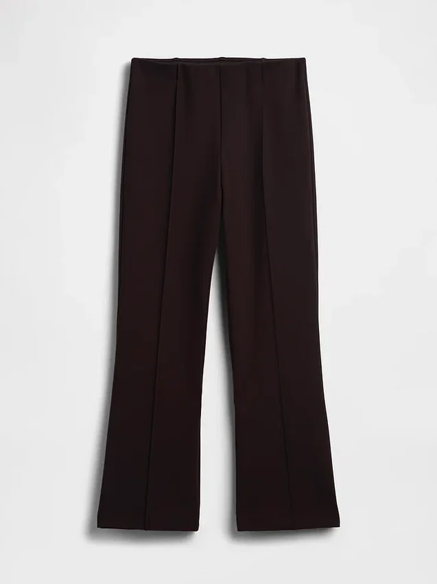 Pantalones cortos de talle alto de doble tejido