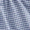 Pantalones cortos fáciles de poner de lino y algodón con estampado de cuadros vichy para niños