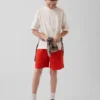 Pantalones cortos GapFit de malla reciclada de 6" para niños