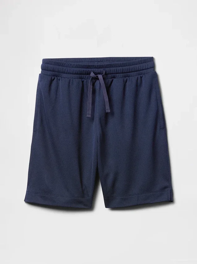 Pantalones cortos GapFit de malla reciclada de 6" para niños