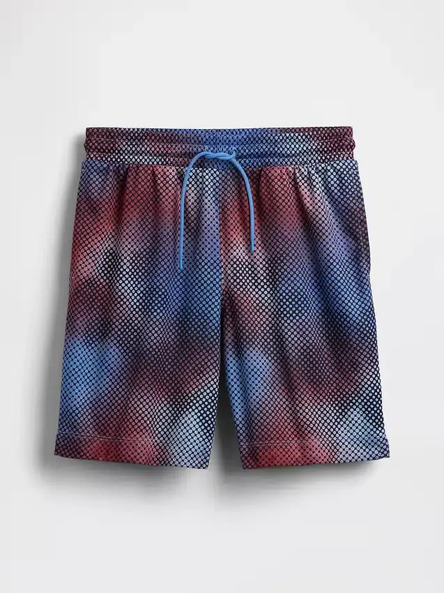 Pantalones cortos GapFit de malla reciclada de 6" para niños
