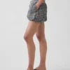 Pantalones cortos holgados de cuadros vichy