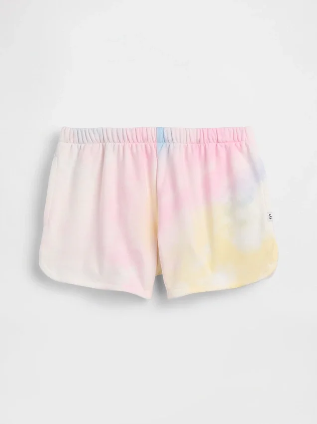 Pantalones cortos holgados de felpa Vintagesoft con delfines para niños