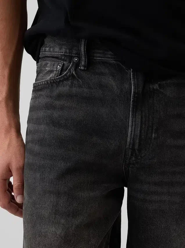 Pantalones cortos holgados de mezclilla de 10.5"