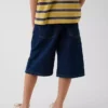 Pantalones cortos holgados de mezclilla para niños