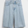 Pantalones cortos holgados de mezclilla ultrasuaves para niños