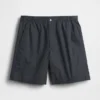 Pantalones cortos holgados de popelín de 7"