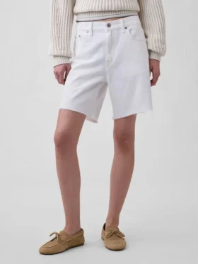 Pantalones cortos holgados ultrasuaves de 8″ con talle medio