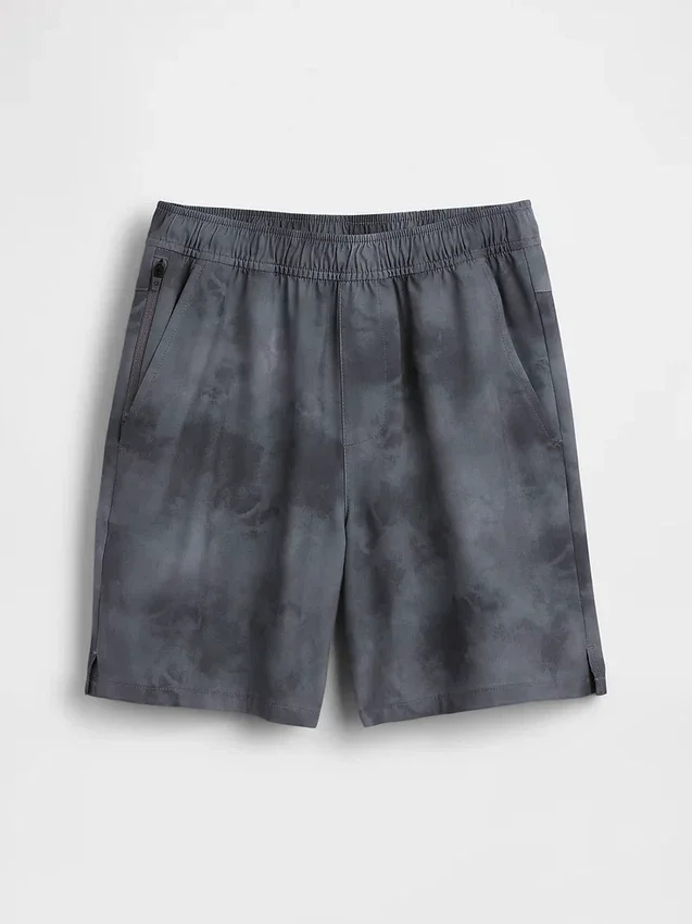 Pantalones cortos relajados de secado rápido para niños