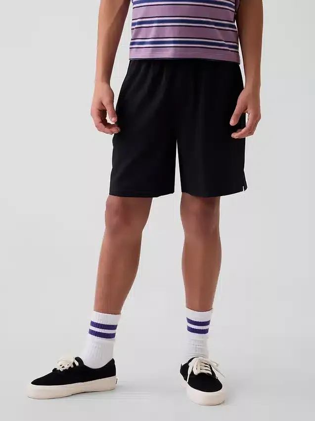 Pantalones cortos relajados de secado rápido para niños