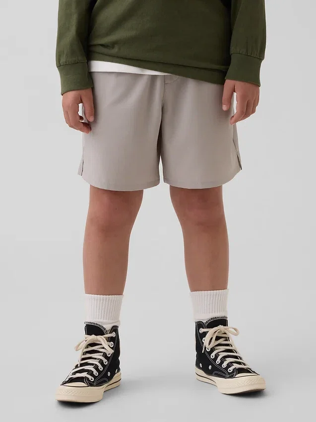 Pantalones cortos relajados de secado rápido para niños