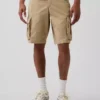 Pantalones cortos tipo cargo de corte holgado de 11"