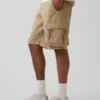 Pantalones cortos tipo cargo de corte holgado de 11"