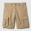 Pantalones cortos tipo cargo de corte holgado de 11"