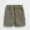 Pantalones cortos tipo carpintero de mezclilla ultrasuaves para bebés y niños