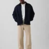 Pantalones de carpintero holgados de lona de los 90 con doble refuerzo en las rodillas