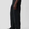 Pantalones de carpintero holgados de lona de los 90 con doble refuerzo en las rodillas