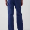 Pantalones de carpintero holgados de lona de los 90 con doble refuerzo en las rodillas