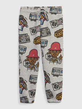Pantalones de chándal con estampado para niños pequeños GAP × Rock the Bells
