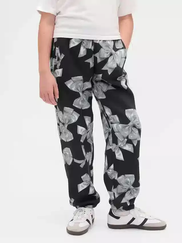Pantalones de chándal con lazo para niños