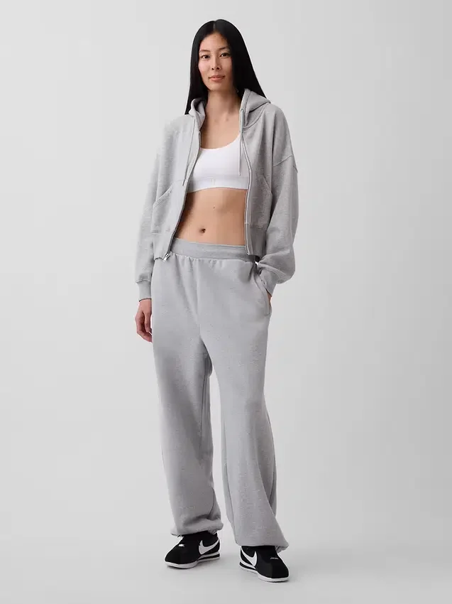 Pantalones de chándal de felpa francesa extra pesada para adultos