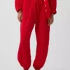 Pantalones de chándal de gasa de algodón