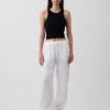 Pantalones de chándal de gasa de algodón