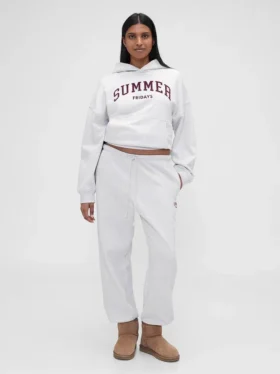Pantalones de chándal Gap × Summer Fridays de tejido grueso y corte relajado con logo