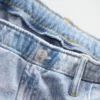 Pantalones de chándal holgados con estampado de vaqueros