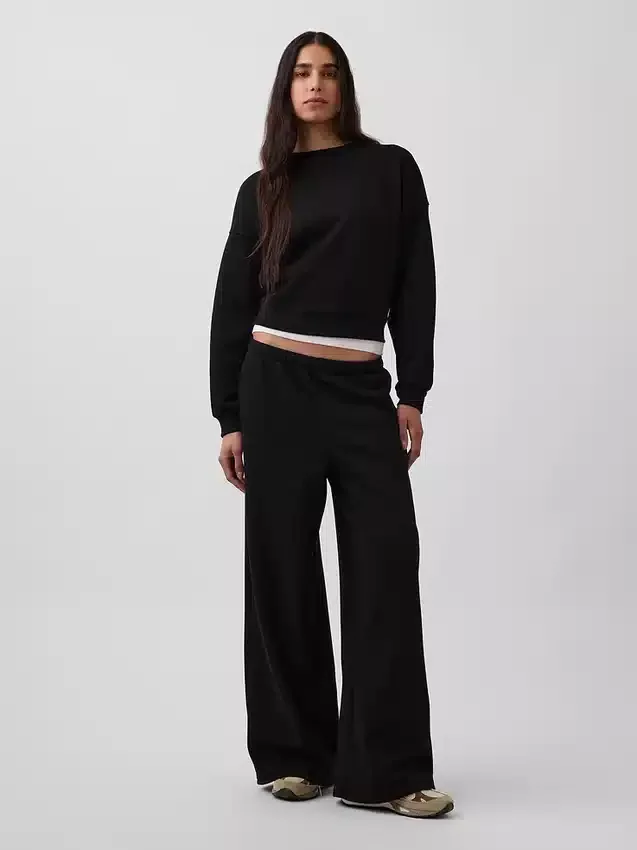 Pantalones de chándal holgados de pierna ancha Vintagesoft
