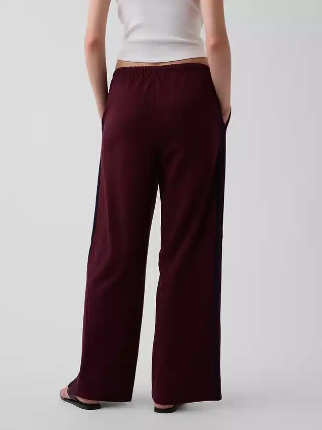 Pantalones de chándal holgados de tejido grueso